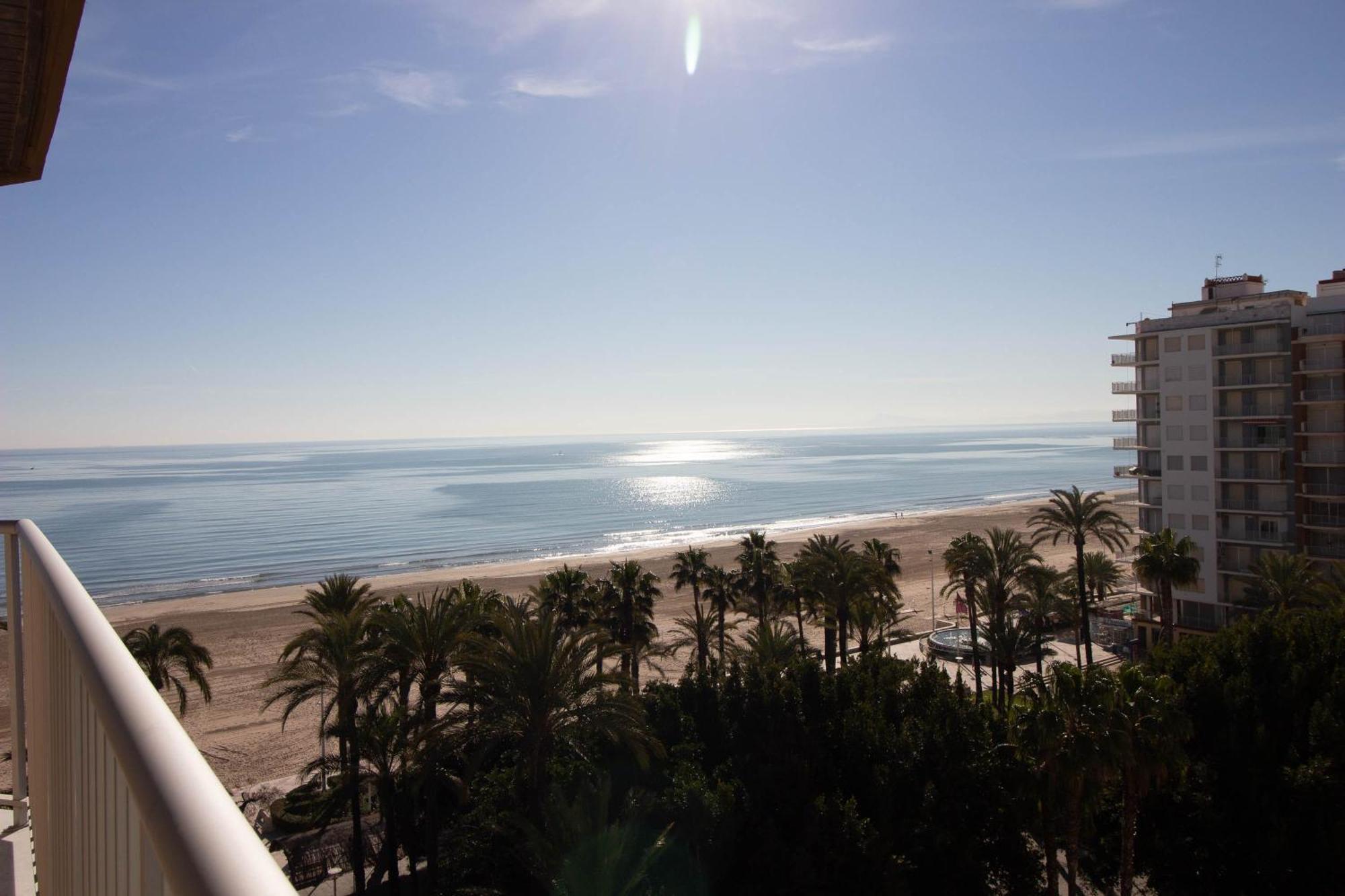 Cullera: Vistas Al Mar En En Centro De La Bahia Appartement Buitenkant foto