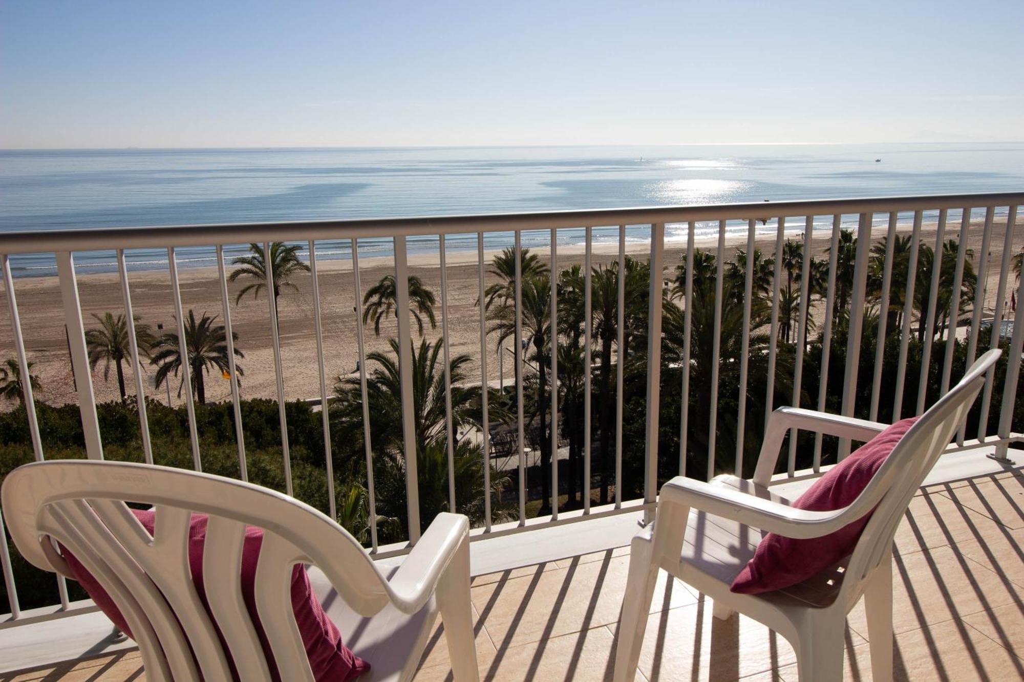 Cullera: Vistas Al Mar En En Centro De La Bahia Appartement Buitenkant foto